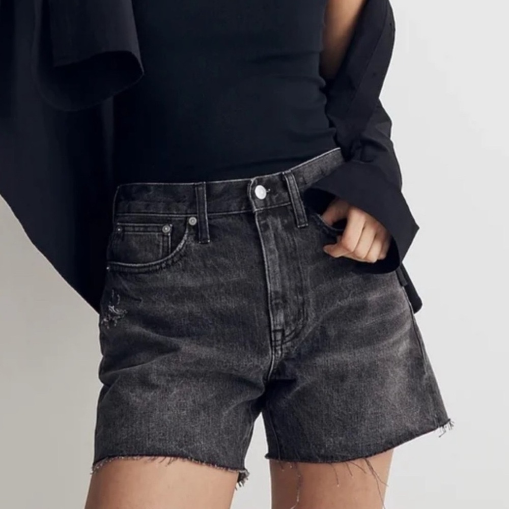 Madewell Relaxed Mid-Length Denim Shorts